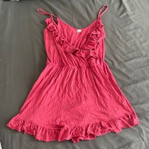 Red romper